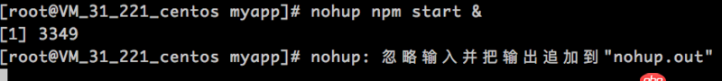 node.js - nodejs 如何在centos下后臺(tái)運(yùn)行，nohup和forever都不行呀