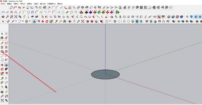 SketchUp擴(kuò)展程序標(biāo)注角度教程分享