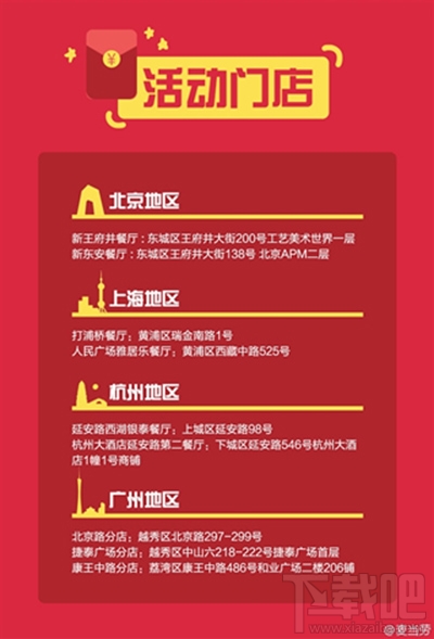 支付寶麥當(dāng)勞AR紅包每個(gè)麥當(dāng)勞都能搶嗎？