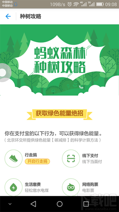 支付寶螞蟻森林有什么用?
