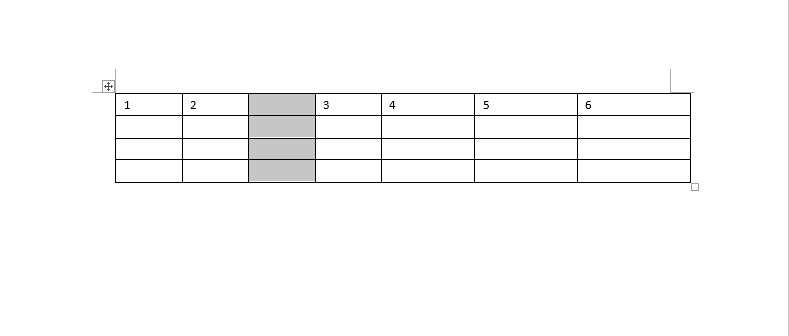 WORD2019怎么在右側(cè)插入一行
