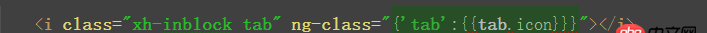 angular.js - angular ng-class里面可以用 {{}} 取值嗎