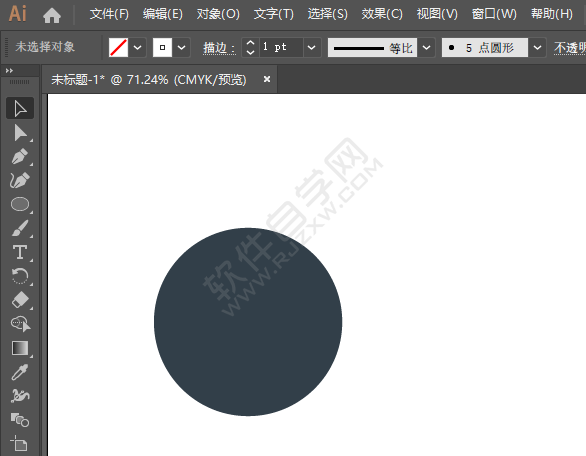 ai畫時鐘矢量圖標(biāo)的方法