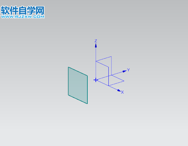 ug按某一距離創建基準平面的方法