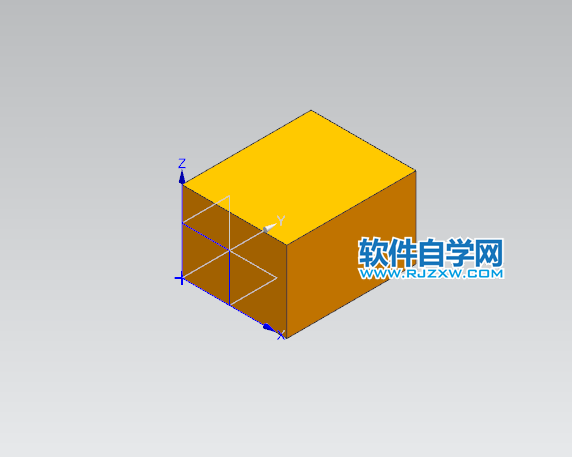 ug兩點和高度創建長方體