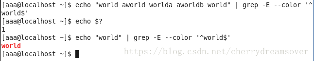 linux 正則表達式grep實例分析
