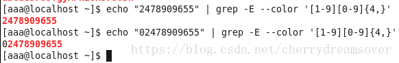 linux 正則表達式grep實例分析