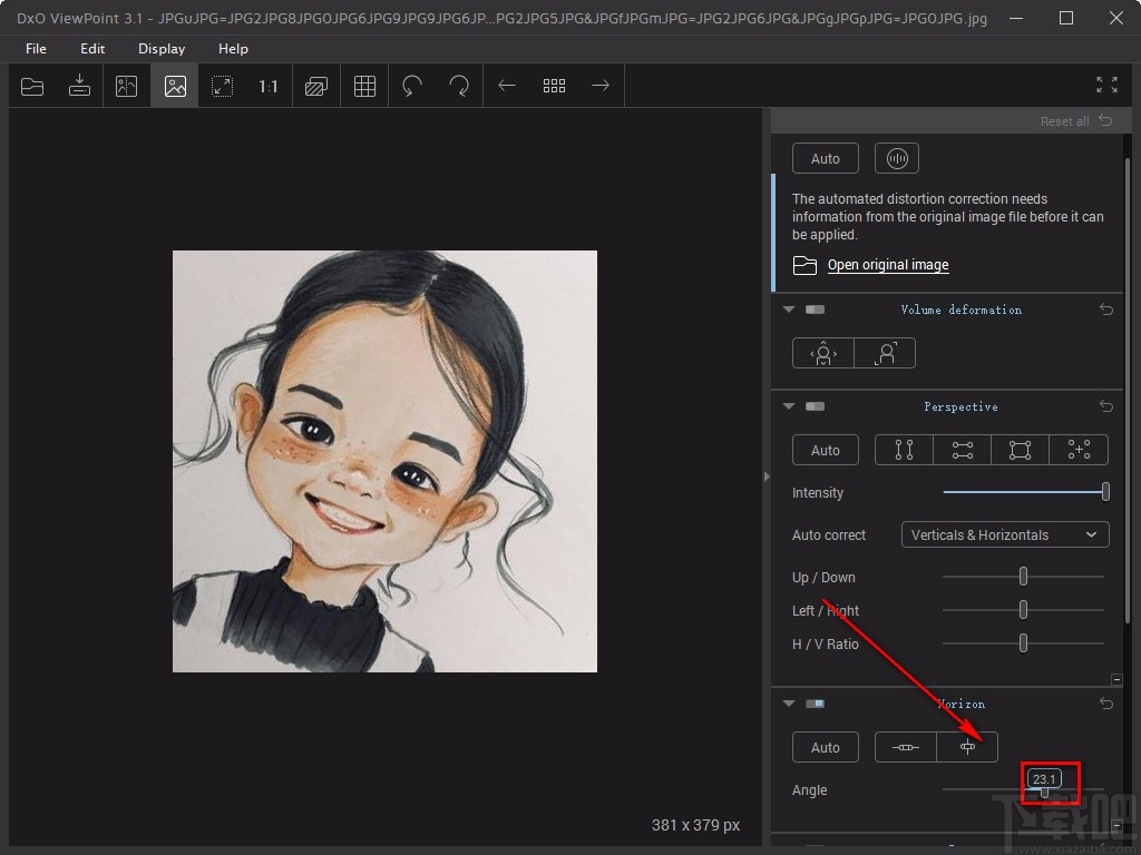 DxO Viewpoint旋轉(zhuǎn)圖片的方法