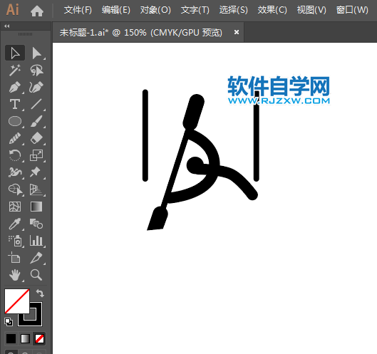 ai怎么設(shè)計(jì)皮劃艇激流回旋標(biāo)識(shí)