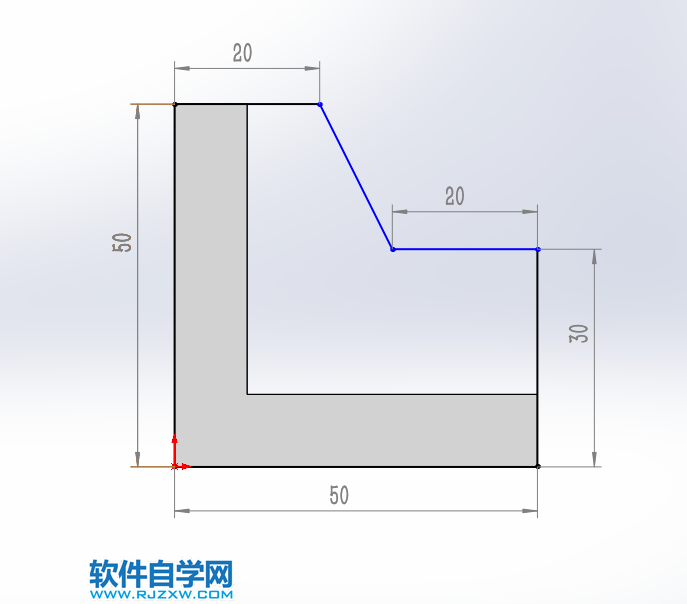 solidworks實體建模新手用拉伸、倒圓角完成