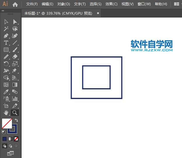 ai怎么設計CASIO標志矢量圖