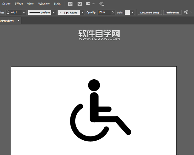 ai如何設(shè)計殘疾人座位標(biāo)志