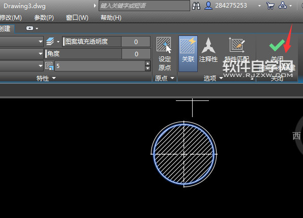 怎么找cad2018圖案填充并進(jìn)行填充