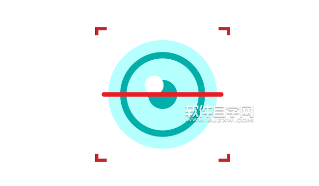 怎么用AI矩形與橢圓設(shè)計眼球掃描