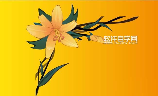 ai花朵怎么畫