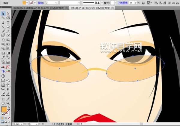 ai怎么畫(huà)人物女孩全身