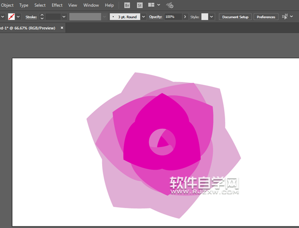 ai怎么畫(huà)牡丹花素材
