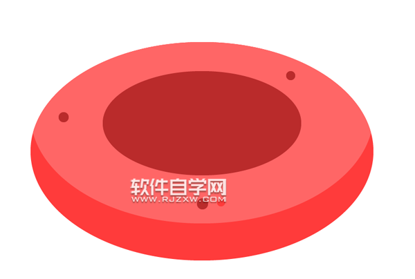 AI繪制鏡檢紅細胞標志