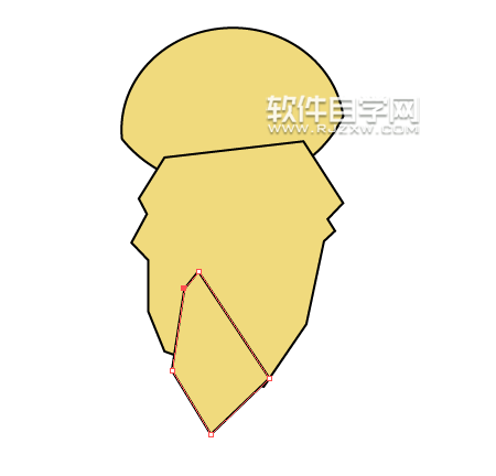 ai怎么繪制鐵殼蛹呢？