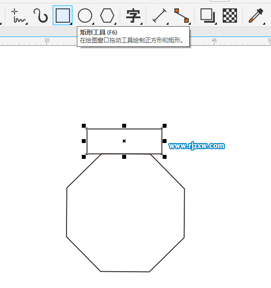CDRX8設(shè)計(jì)八邊旋轉(zhuǎn)MONEY圖標(biāo)教程