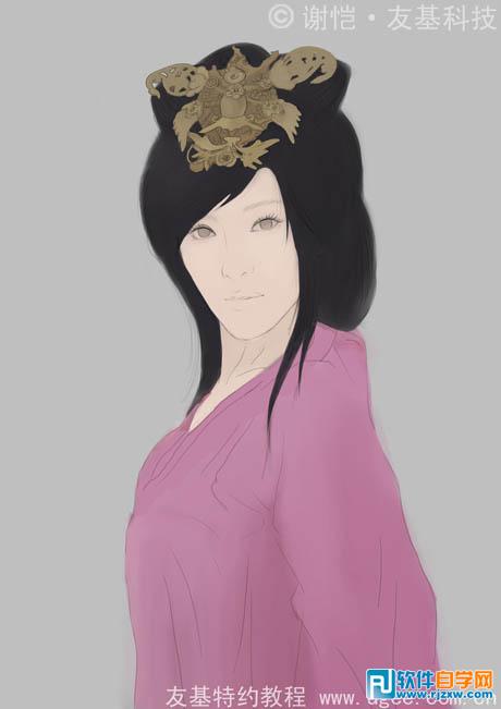 PS鼠繪 洛神傳劇中美女