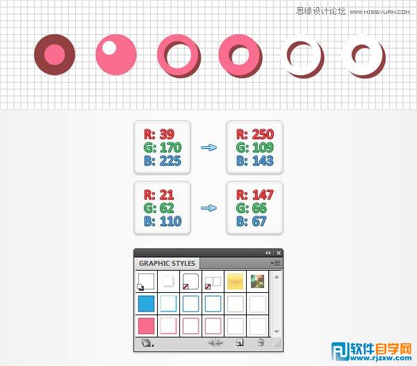 ai制作馬賽克之藝術字教程