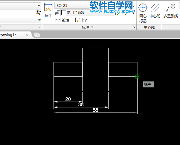 cad基線標注怎么用？