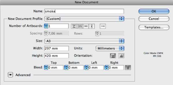 Illustrator CS6用煙霧筆刷設(shè)計白色煙霧