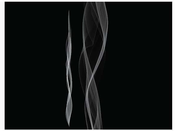 Illustrator CS6用煙霧筆刷設(shè)計白色煙霧