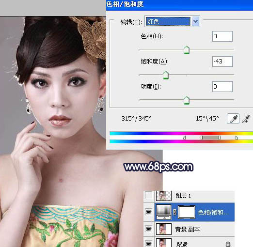 用PhotoShop把人物照片合成手繪水墨風格畫實例教程